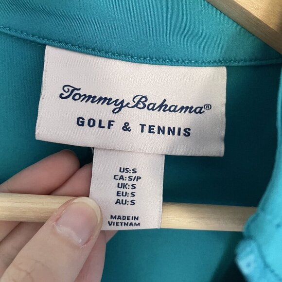 Tommy Bahama Golf & Tennis Womens Long Sleeve Quarter-Zip Top size small - Picture 3 of 9
